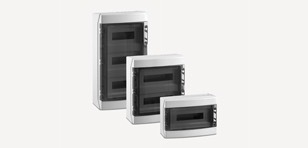 Centralini stagni porta trasparente IP65