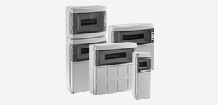 Centralini stagni IP65 con spazio prese