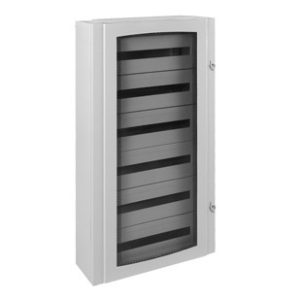ARMADIO SCHALT GVK COMPLETO IP40 PORTA TRASPARENTE 144 MODULI