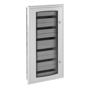 ARMADIO SCHALT GVK COMPLETO IP40 PORTA TRASPARENTE 144 MODULI