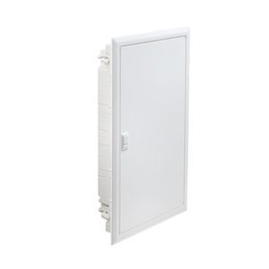 CENTRALINO INCASSO GESSO PORTA CIECA METALLO 42 MODULI