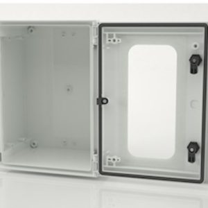 CASSA POLIESTERE 300X400X200mm PORTA TRASPARENTE