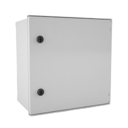 CASSA POLIESTERE 400X400X200mm PORTA CIECA