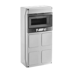 QUADRO PRESE SCHALT STAGNOPORTA TRASPARENTE 9 MODULI