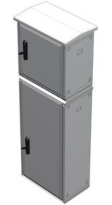 ARMADIO POLIESTERE 500X1000+500X300mm AP+T