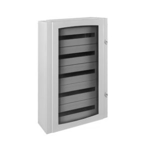 ARMADIO SCHALT GVK COMPLETO IP65 PORTA TRASPARENTE 120 MODULI