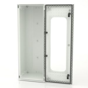 CASSA POLIESTERE 300X800X230mm PORTA TRASPARENTE