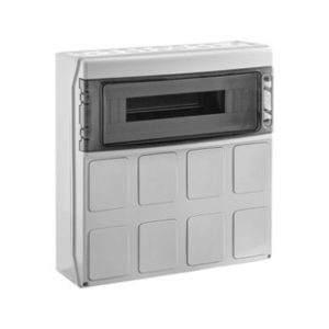 QUADRO PRESE SCHALT STAGNO PORTA TRASPARENTE 18 MODULI