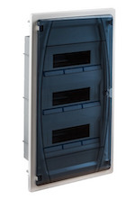 FLUSH FIT DISTR. BOX HOLLOW W. T.DOOR IP40 36 MOD.