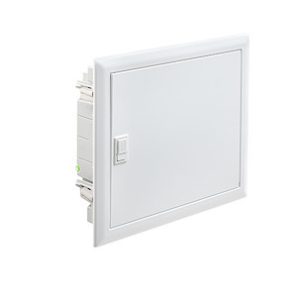 CENTRALINO INCASSO GESSO PORTA CIECA METALLO 14 MODULI