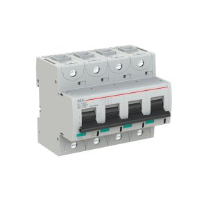 INTERRUTTORE AEG SERIE E880+ 4P C 125A 50kA