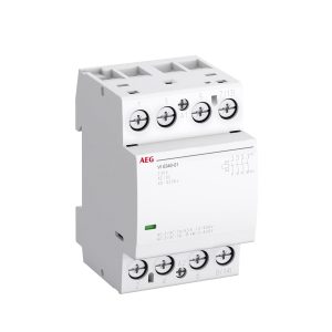 CONTACTOR AEG 4NO 230VAC/DC 3 MOD.