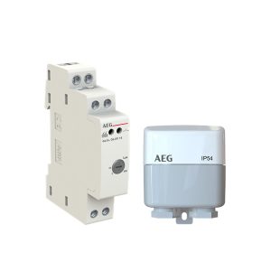 INTERRUTTORE CREPUSCOLARE + SONDA 1NO 110-230V AC