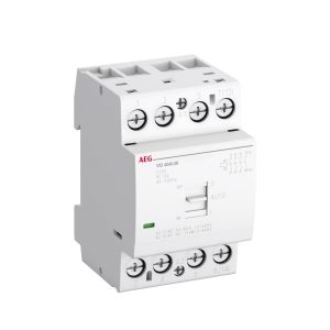 CONTACTOR AEG 3NO 230VAC/DC 3 MOD. MANUAL OPERAT.