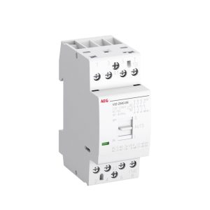CONTACTOR AEG 3NO 230VAC/DC 2 MOD. MANUAL OPERAT.