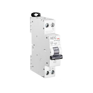 INTERRUTTORE AEG EC90E 1P+N C 4,5kA 32A 1M