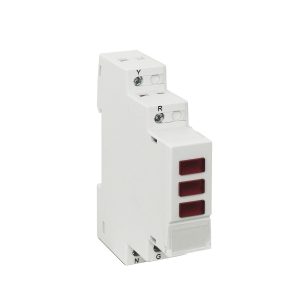 LAMPADA 3 LED ROSSI 230V 3F+N 1M