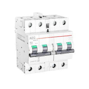 INTERRUTTORE AEG Elfa E90SUC 4P B 10A 1000VDC (AD ESAURIMENTO)