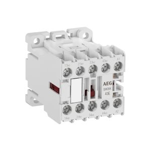 AUXILIARY CONTACTOR AEG 4NO 24V 50/6Hz