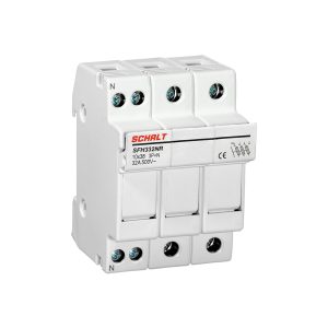 FUSE HOLDER SCHALT 10,3x38 3P+N 32A 3MOD