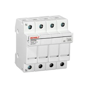 FUSE HOLDER SCHALT 10,3x38  3P+N 32A