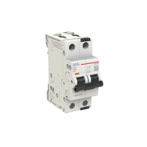MCB AEG EN250 2P D 63A 25kA 2M
