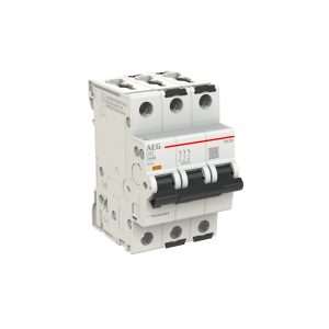 MCB AEG EN250 3P C 63A 25kA 3M